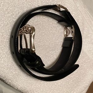 Belt, Leather Black by The Ritz